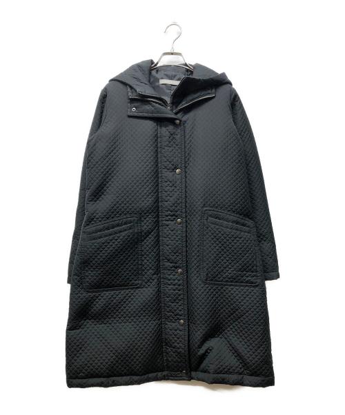 theory luxe（セオリーリュクス）theory luxe (セオリーリュクス) ライナーベスト付きフーデットコート ブラック サイズ:38の古着・服飾アイテム