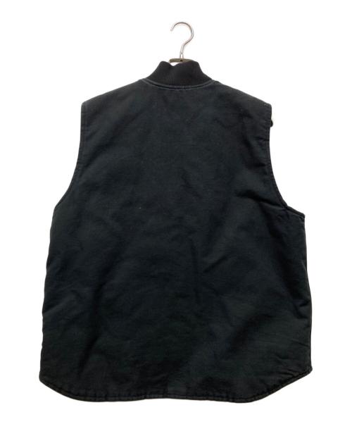 CarHartt（カーハート）CarHartt (カーハート) ダックベスト ブラック サイズ:Lの古着・服飾アイテム