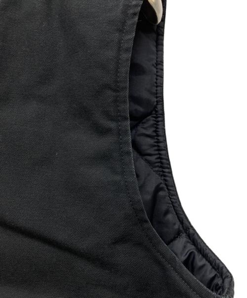 CarHartt（カーハート）CarHartt (カーハート) ダックベスト ブラック サイズ:Lの古着・服飾アイテム