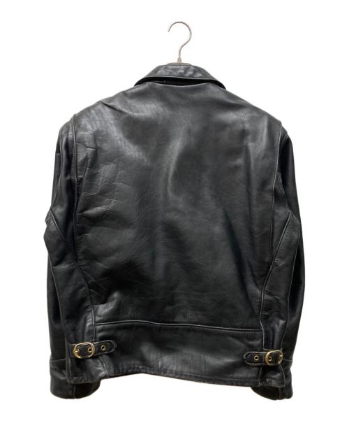Schott（ショット）Schott (ショット) シングルライダースジャケット ブラック サイズ:42の古着・服飾アイテム