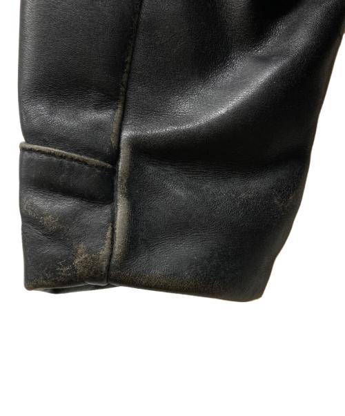 Schott（ショット）Schott (ショット) シングルライダースジャケット ブラック サイズ:42の古着・服飾アイテム