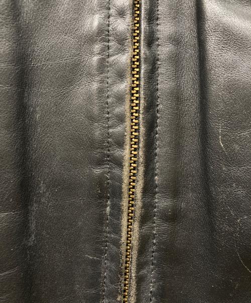 Schott（ショット）Schott (ショット) シングルライダースジャケット ブラック サイズ:42の古着・服飾アイテム