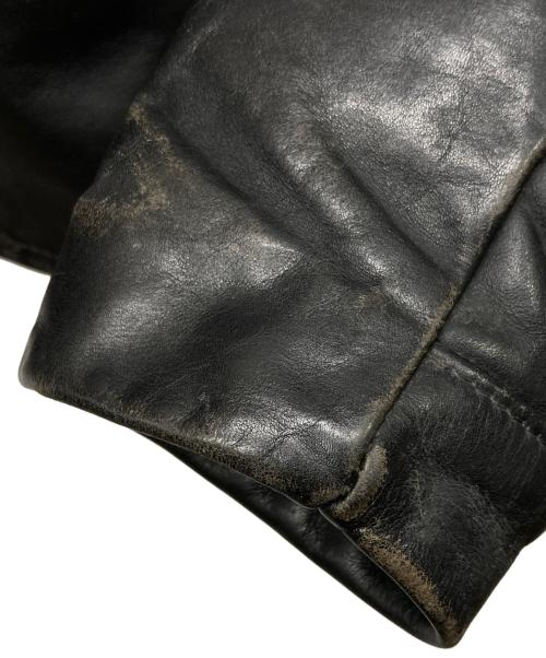 Schott（ショット）Schott (ショット) シングルライダースジャケット ブラック サイズ:42の古着・服飾アイテム
