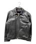 Schott（ショット）の古着「シングルライダースジャケット」｜ブラック