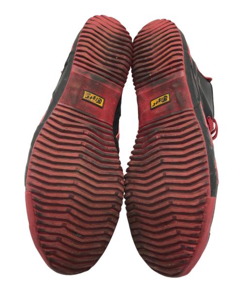 Onitsuka Tiger（オニツカタイガー）Onitsuka Tiger (オニツカタイガー) ハイカットスニーカー ブラック×レッド サイズ:27の古着・服飾アイテム