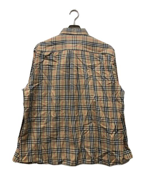 Burberry's（バーバリーズ）Burberry's (バーバリーズ) ノバチェックシャツ ベージュ サイズ:Lの古着・服飾アイテム