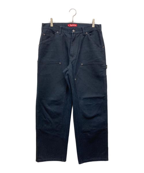 SUPREME（シュプリーム）Supreme (シュプリーム) Double Knee Painter Pant ネイビー サイズ:32の古着・服飾アイテム