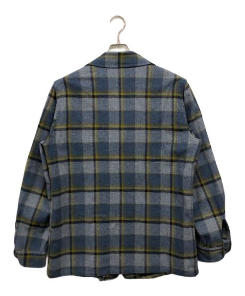 PENDLETON（ペンドルトン）PENDLETON (ペンドルトン) ウールテーラードジャケット ブルー サイズ:Mの古着・服飾アイテム