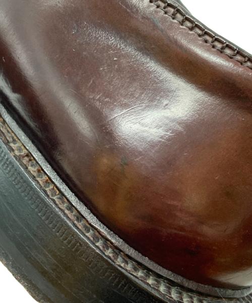 Alden（オールデン）ALDEN (オールデン) 外羽根プレーントゥシューズ ダークバーガンディー サイズ: 8 1/2の古着・服飾アイテム