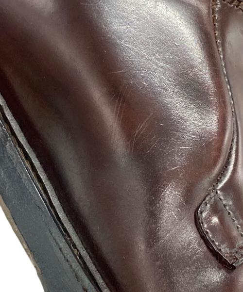 Alden（オールデン）ALDEN (オールデン) 外羽根プレーントゥシューズ ダークバーガンディー サイズ: 8 1/2の古着・服飾アイテム