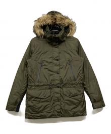 RLX RALPH LAUREN（アールエルエックスラルフローレン）の古着「ファー付きダウンコート」｜グリーン