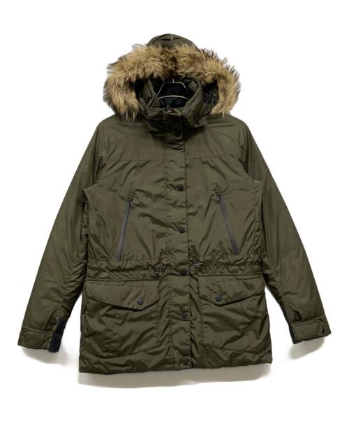 RLX RALPH LAUREN（アールエルエックスラルフローレン）RLX RALPH LAUREN (アールエルエックスラルフローレン) ファー付きダウンコート グリーン サイズ:Sの古着・服飾アイテム