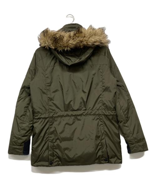 RLX RALPH LAUREN（アールエルエックスラルフローレン）RLX RALPH LAUREN (アールエルエックスラルフローレン) ファー付きダウンコート グリーン サイズ:Sの古着・服飾アイテム