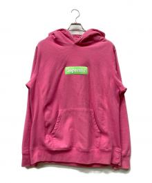 SUPREME（シュプリーム）の古着「17AW Box Logo Hooded Sweatshir」｜ピンク