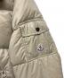 中古・古着 MONCLER (モンクレール) ダウンジャケット ベージュ サイズ:2：25000円