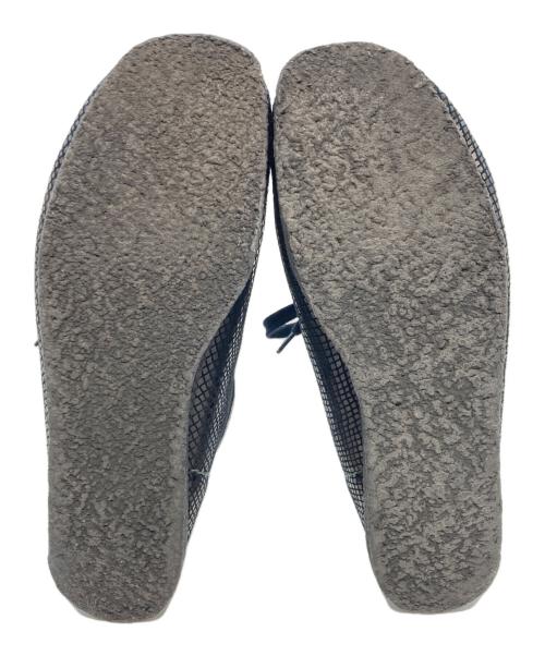 CLARKS（クラークス）CLARKS (クラークス) WACKO MARIA (ワコマリア) ワラビー ブラック サイズ:27㎝の古着・服飾アイテム