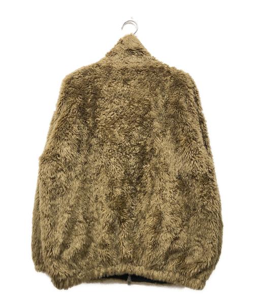 MACPHEE（マカフィー）MACPHEE (マカフィー) テディーエコファー ジップアップブルゾン ブラウン サイズ:36の古着・服飾アイテム
