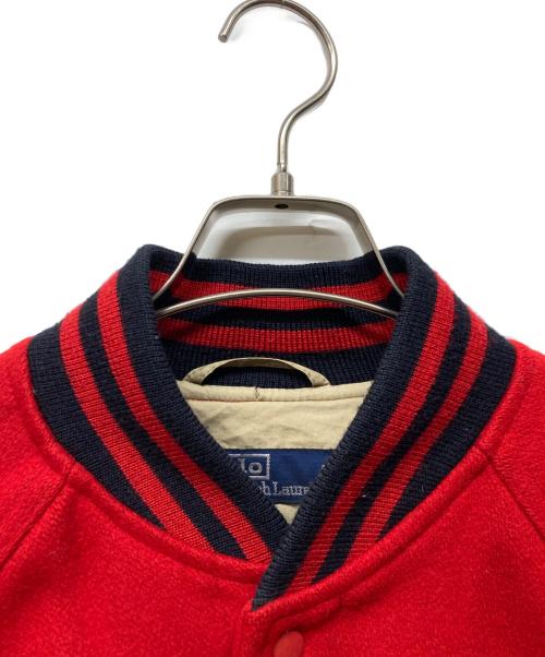 POLO RALPH LAUREN（ポロ・ラルフローレン）POLO RALPH LAUREN (ポロ・ラルフローレン) スタジャン レッド サイズ:mの古着・服飾アイテム