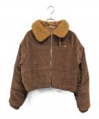 NIKEナイキ）の古着「CORDUROY WINTER JACKET」｜ブラウン