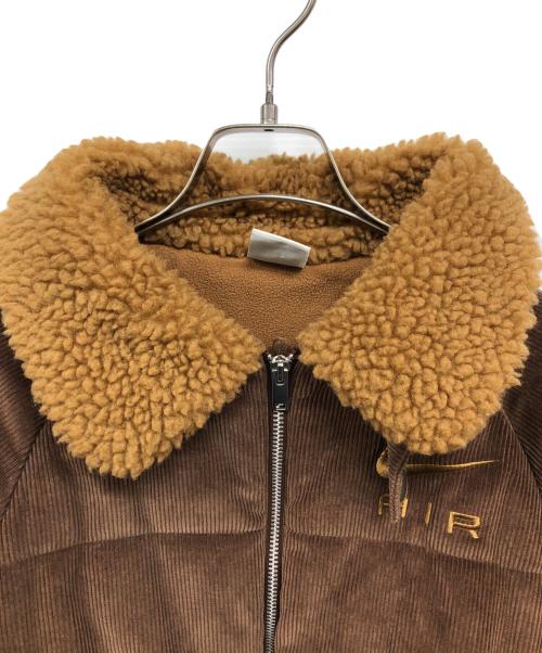 NIKE（ナイキ）NIKE (ナイキ) CORDUROY WINTER JACKET ブラウン サイズ:Mの古着・服飾アイテム