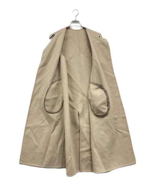 MUSE（ミューズ）MUSE (ミューズ) ロングジレ ベージュ サイズ:38の古着・服飾アイテム