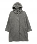 MACKINTOSH LONDONマッキントッシュ ロンドン）の古着「フーデッドウールコート」｜グレー