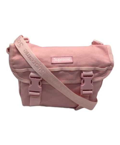 SUPREME（シュプリーム）Supreme (シュプリーム) Mini Messenger Bag Light Pink ピンクの古着・服飾アイテム