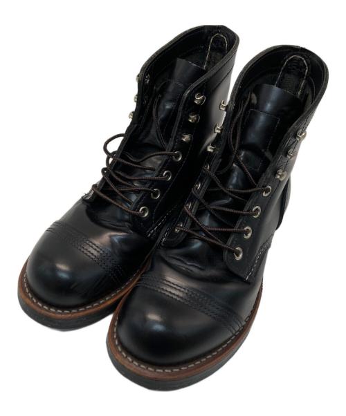 RED WING（レッドウィング）RED WING (レッドウィング) アイアンレンジ 8080 ブラック サイズ:22.5の古着・服飾アイテム