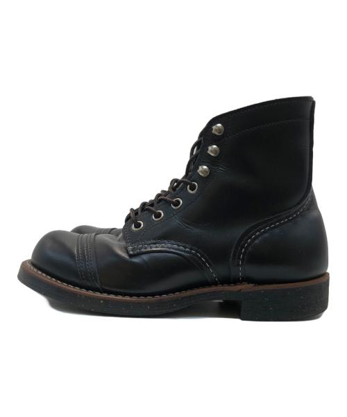 RED WING（レッドウィング）RED WING (レッドウィング) アイアンレンジ 8080 ブラック サイズ:22.5の古着・服飾アイテム