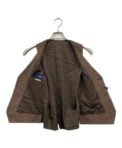 LARDINI（ラルディーニ）LARDINI (ラルディーニ) ベスト ブラウン サイズ:42の古着・服飾アイテム