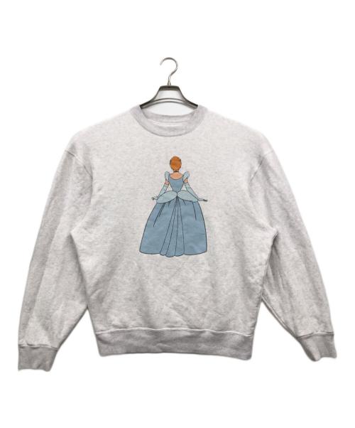 Ron Herman（ロンハーマン）Ron Herman (ロンハーマン) DISNEY (ディズニー) クルーネックスウェット グレー サイズ:Sの古着・服飾アイテム