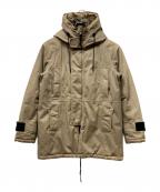 nonnativeノンネイティブ）の古着「TROOPER HOODED PUFF COAT」｜ベージュ