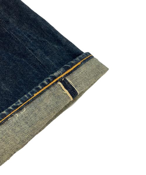 EVISU（エヴィス）EVISU (エヴィス) カモメプリントデニムパンツ インディゴ サイズ:36×32の古着・服飾アイテム