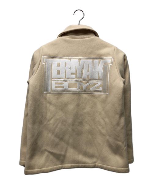 A BATHING APE（アベイシングエイプ）A BATHING APE (アベイシングエイプ) TERIYAKI SOURCE (テリヤキソース) ワッペンジャケット アイボリー サイズ:XXSの古着・服飾アイテム