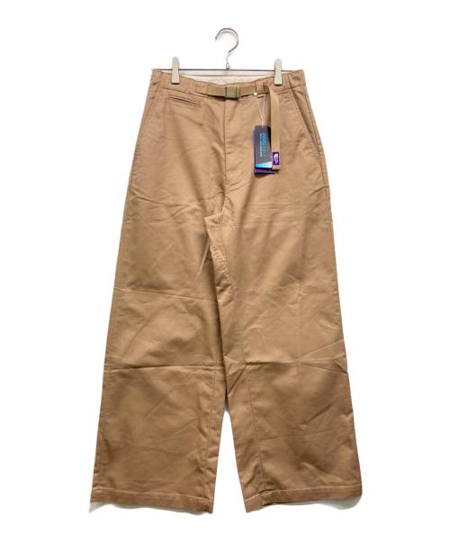 THE NORTHFACE PURPLELABEL（ザ・ノースフェイス パープルレーベル）THE NORTHFACE PURPLELABEL (ザ・ノースフェイス パープルレーベル) ストレッチツイルバギーパンツ ベージュ サイズ:S 未使用品の古着・服飾アイテム