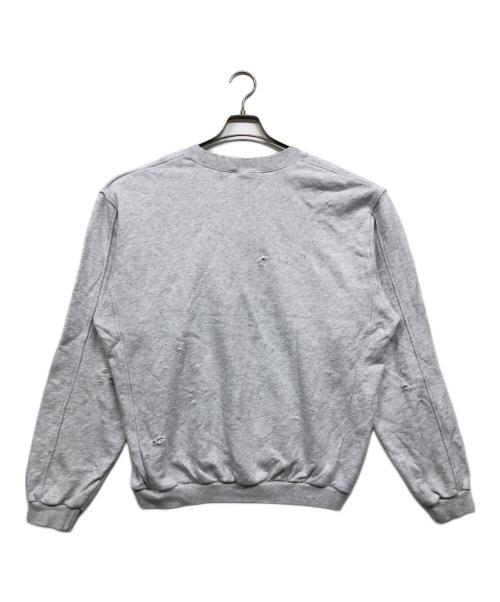 BAL（バル）BAL (バル) RUSSELL ATHLETIC (ラッセルアスレチック) ダメージ加工スウェット グレー サイズ:1の古着・服飾アイテム