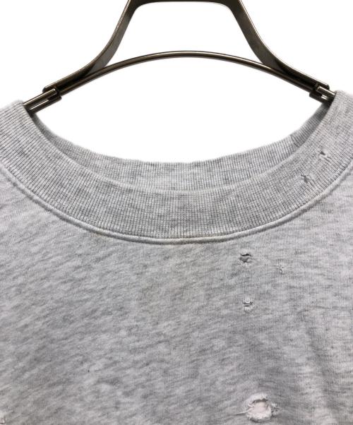 BAL（バル）BAL (バル) RUSSELL ATHLETIC (ラッセルアスレチック) ダメージ加工スウェット グレー サイズ:1の古着・服飾アイテム