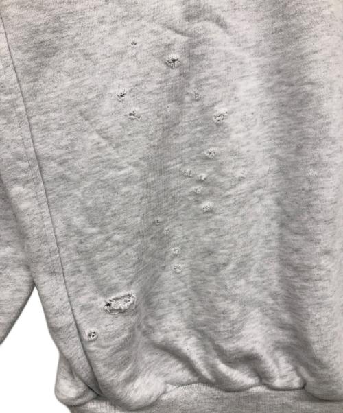 BAL（バル）BAL (バル) RUSSELL ATHLETIC (ラッセルアスレチック) ダメージ加工スウェット グレー サイズ:1の古着・服飾アイテム
