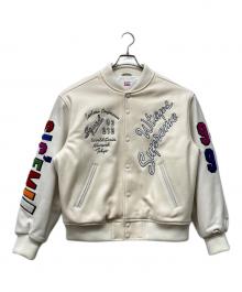 WTAPS×SUPREME（ダブルタップス×シュプリーム）の古着「Varsity Jacket」｜ホワイト