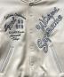 中古・古着 WTAPS (ダブルタップス) Supreme (シュプリーム) Varsity Jacket ホワイト サイズ:M：60000円