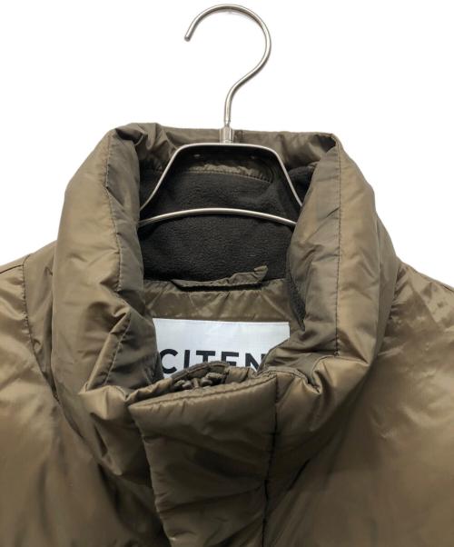 TAION（タイオン）TAION (タイオン) CITEN (シテン) バルーンダウンブルゾン カーキ サイズ:Mの古着・服飾アイテム