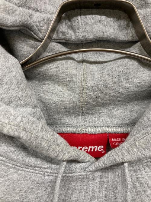 SUPREME（シュプリーム）SUPREME (シュプリーム) Digital Logo Hooded Sweatshirts グレー サイズ:Lの古着・服飾アイテム