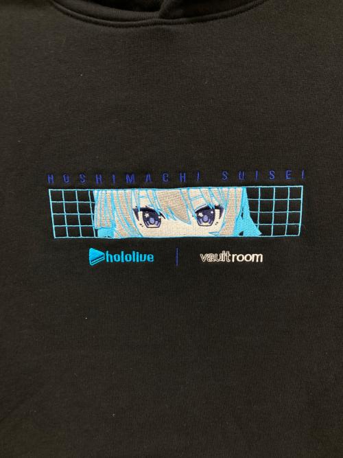 VAULTROOM（ボルトルーム）vaultroom (ボルトルーム) HOSHIMACHI SUISEI プルオーバーパーカー ブラック サイズ:Mの古着・服飾アイテム