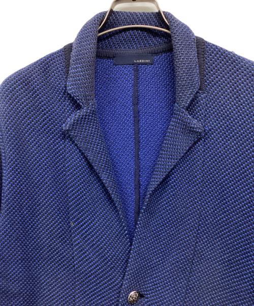 LARDINI（ラルディーニ）LARDINI (ラルディーニ) コットンテーラードジャケット ネイビー サイズ:Mの古着・服飾アイテム