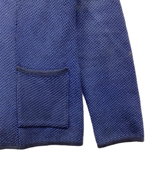 LARDINI（ラルディーニ）LARDINI (ラルディーニ) コットンテーラードジャケット ネイビー サイズ:Mの古着・服飾アイテム
