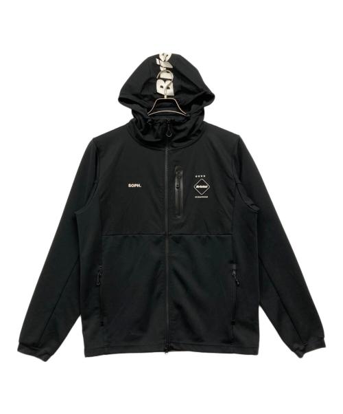 F.C.R.B.（エフシーレアルブリストル）F.C.R.B. (エフシーレアルブリストル) ジップパーカー ブラック サイズ:XLの古着・服飾アイテム