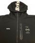 F.C.R.B. (エフシーレアルブリストル) ジップパーカー ブラック サイズ:XL：20000円