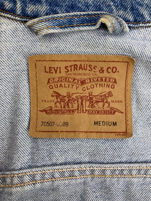 LEVI'S（リーバイス）LEVI'S (リーバイス) 4thデニムジャケット ブルー サイズ:Mの古着・服飾アイテム