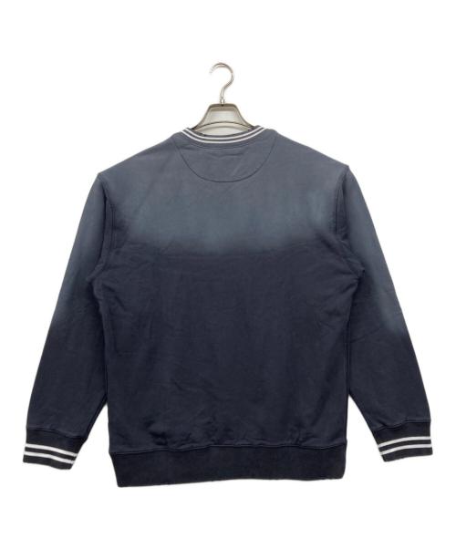 PRADA（プラダ）PRADA (プラダ) フェード加工ロゴスウェット ネイビー サイズ:Lの古着・服飾アイテム