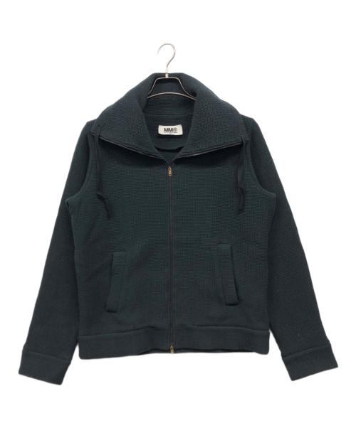 MM6 Maison Margiela（エムエムシックスメゾンマルジェラ）MM6 Maison Margiela (エムエムシックスメゾンマルジェラ) ジップパーカー ブラック サイズ:42の古着・服飾アイテム